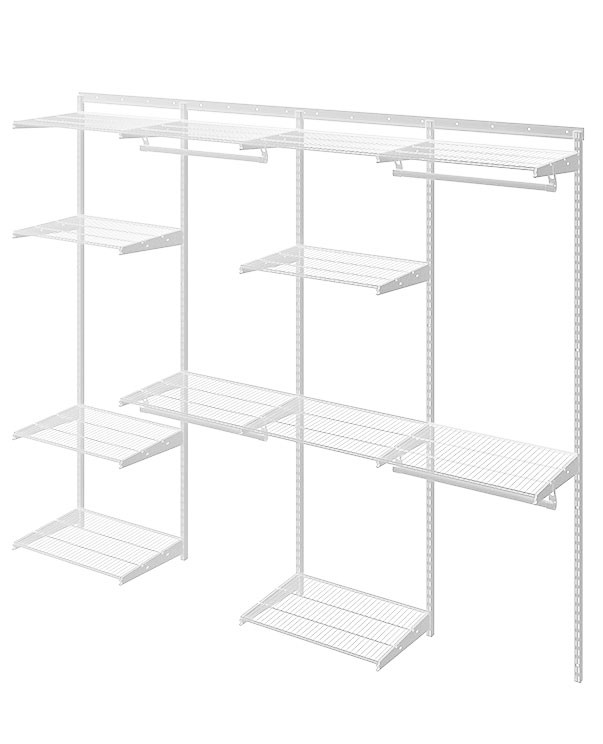 Гардеробная система Практик Home Max G240 белая купить в Челябинске Гардеробная система Практик Home Max G240 белая купить в Челябинске