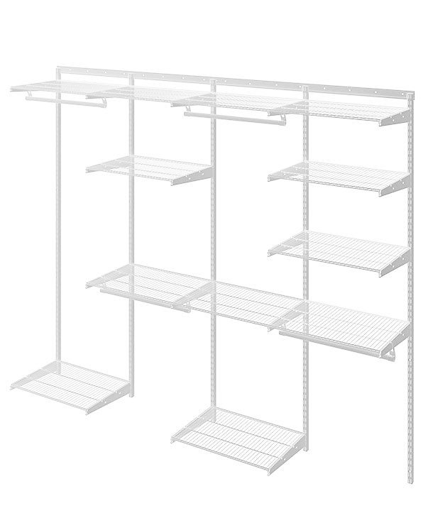 Гардеробная система Практик Home Max G240 белая купить в Челябинске Гардеробная система Практик Home Max G240 белая купить в Челябинске