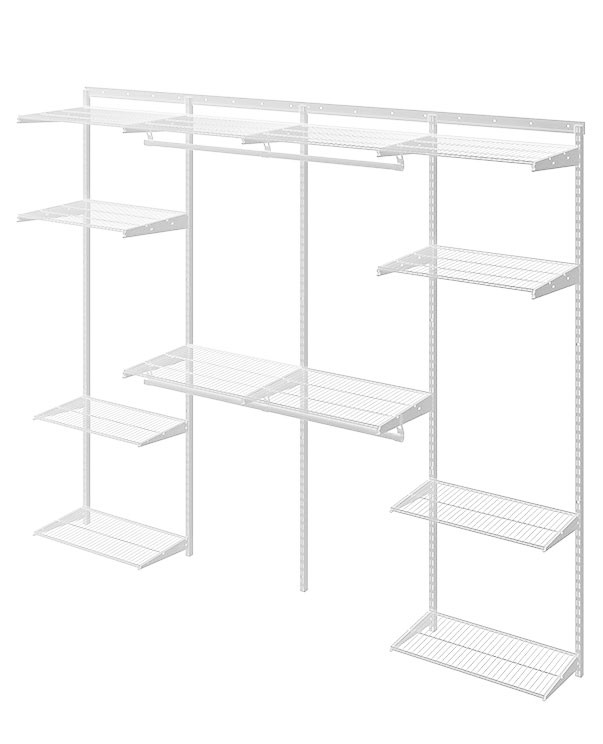 Гардеробная система Практик Home Max G240 белая купить в Челябинске Гардеробная система Практик Home Max G240 белая купить в Челябинске