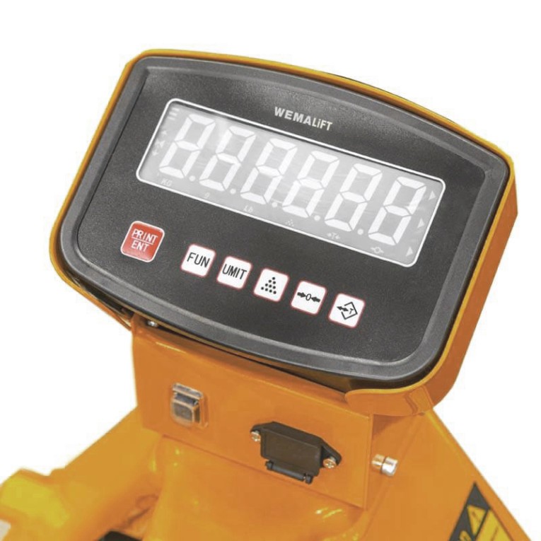 Гидравлическая рохля с весами BFC-SC-II (2000 кг; 1150х570 мм; RDP) WEMALIFT купить в Челябинске