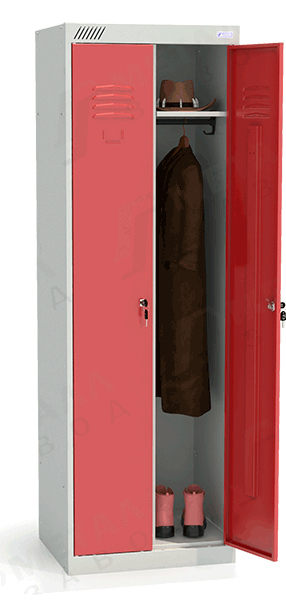 Шкаф для одежды металлический ШРК 22-600 купить в Челябинске
