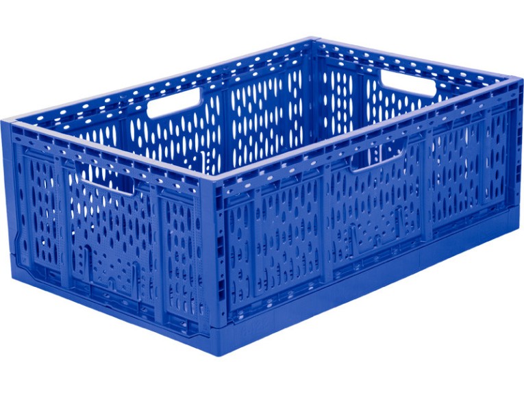 Ящик 600х400х220 цв. синий купить в Челябинске Ящик 600х400х220 цв. синий купить в Челябинске