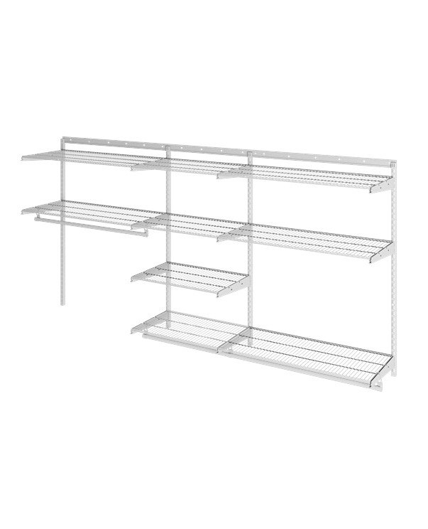 Гардеробная система Практик Home Optima G240 белая купить в Челябинске Гардеробная система Практик Home Optima G240 белая купить в Челябинске