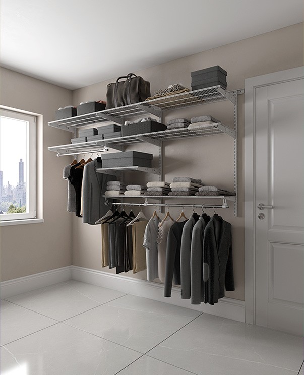 Гардеробная система Практик Home Optima G240 белая купить в Челябинске Гардеробная система Практик Home Optima G240 белая купить в Челябинске