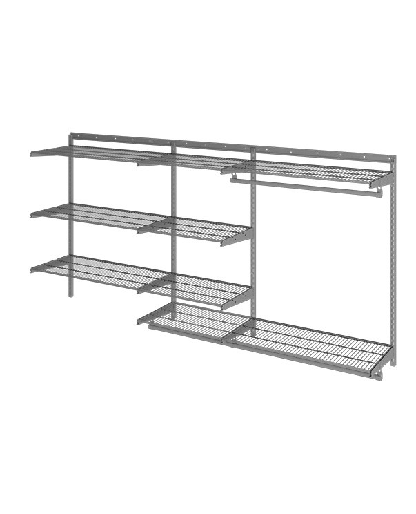 Гардеробная система Практик Home Optima G240 графит купить в Челябинске