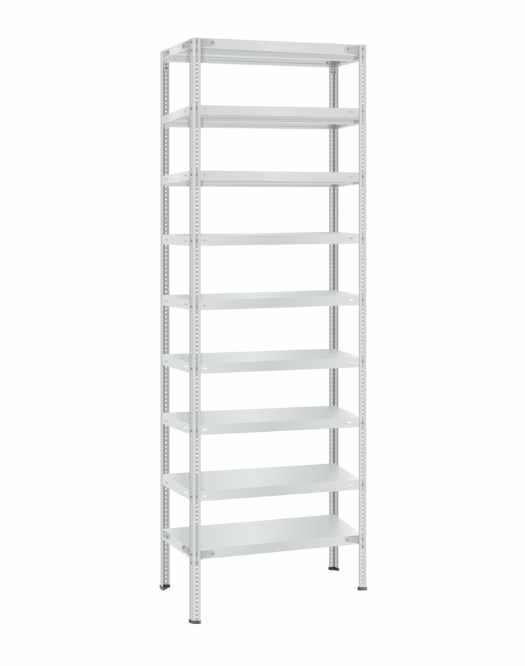 Стеллаж металлический Титан МС-500 3000х700х400 9 полок купить в Челябинске