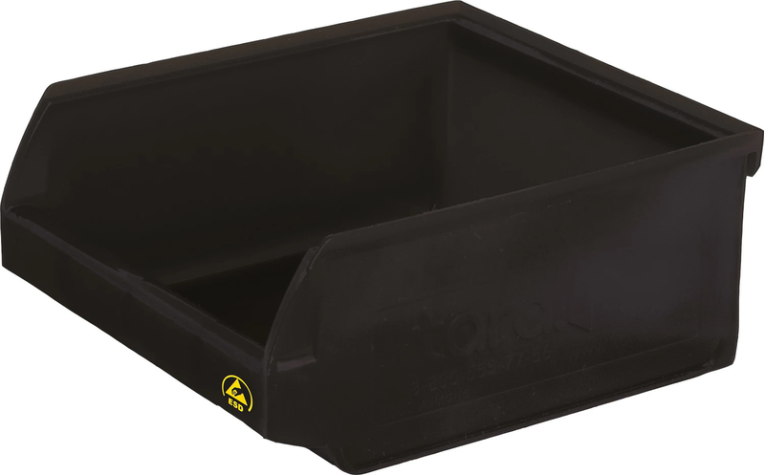 Ящик Ancona 107х98х47 PP, черный антистатичный купить в Челябинске