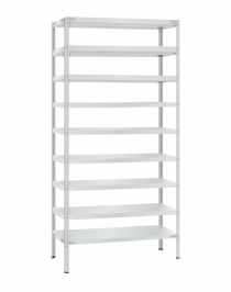 Стеллаж металлический Титан МС-500 2400х1000х500 9 полок