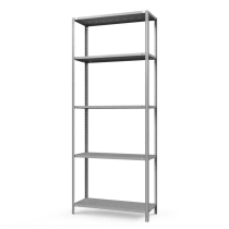 Стеллаж ТС Лайт с перф. полками 2500х700х600 5 полок