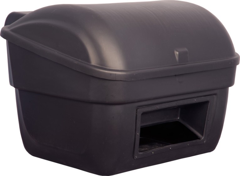 Контейнер для песка с крышкой и вставкой, 220л. черный купить в Челябинске Контейнер для песка с крышкой и вставкой, 220л. черный купить в Челябинске