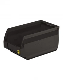 Ящик Verona 250х150х130 PP, черный антистатичный