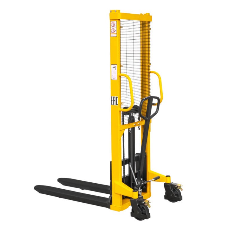 Ручной гидравлический штабелер SDA 1516 (1500 кг; 1,6 м; фиксированные вилы) SMARTLIFT (SMART) купить в Челябинске