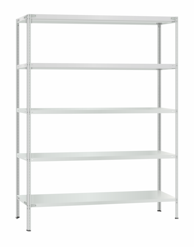 Стеллаж металлический Титан МС-500 2300х1500х300 5 полок купить в Челябинске Стеллаж металлический Титан МС-500 2300х1500х300 5 полок купить в Челябинске