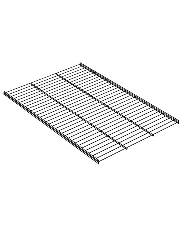 Полка сетчатая GSh 60х40 графит купить в Челябинске