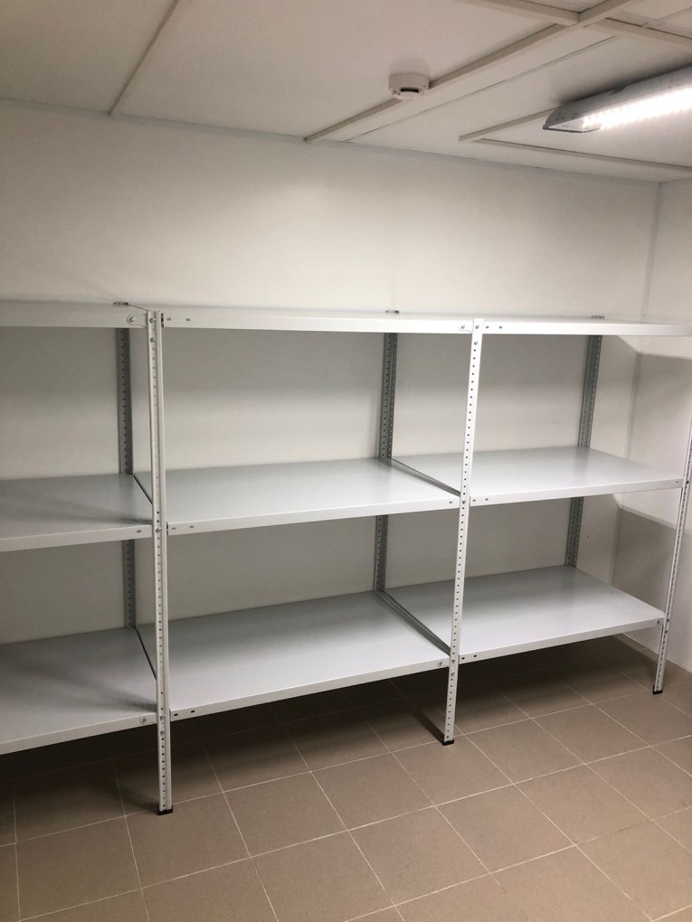 Стеллаж металлический Титан МС-500 1500х1000х500 3 полки купить в Челябинске