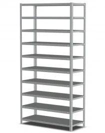 Стеллаж MS Standart 1850х700х500 10 полок Стеллаж MS Standart 1850х700х500 10 полок