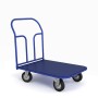 Тележка платформенная ТП 2 (г/п 550 кг, 900x600 мм, колеса литая протекторная резина 160 мм) Тележка платформенная ТП 2 (г/п 550 кг, 900x600 мм, колеса литая протекторная резина 160 мм)
