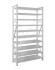 Стеллаж MS U 2000x1200x400 10 полок (180 кг, металл) купить в Челябинске