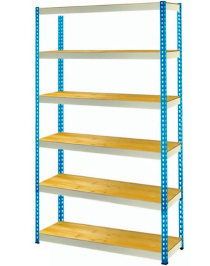 Стеллаж металлический МКФ 3000х1820х760 6 полок