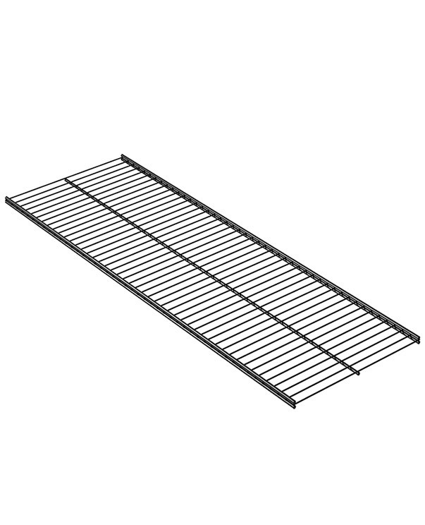 Полка сетчатая GSh 90х30 графит купить в Челябинске