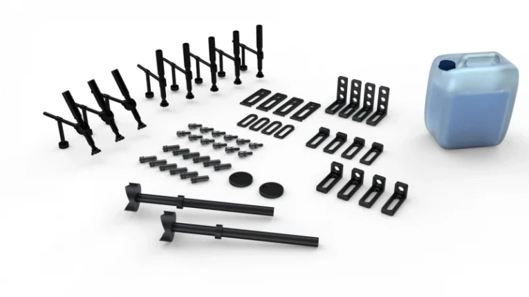 Набор оснастки для сварочного стола №2: Базовый (49 предметов) купить в Челябинске