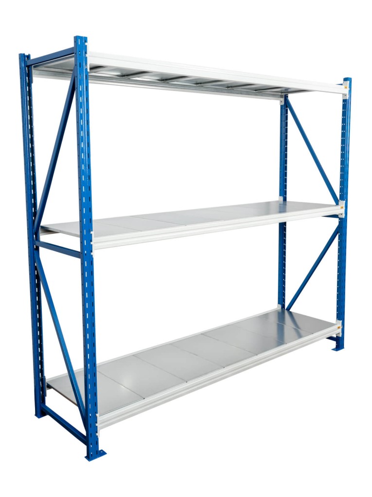 Стеллаж стационарный БиКом СТ-4 250x150x100 3 полки купить в Челябинске