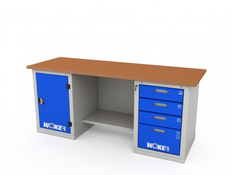Верстак двухтумбовый WOKER PRO 2104.2000 купить в Челябинске
