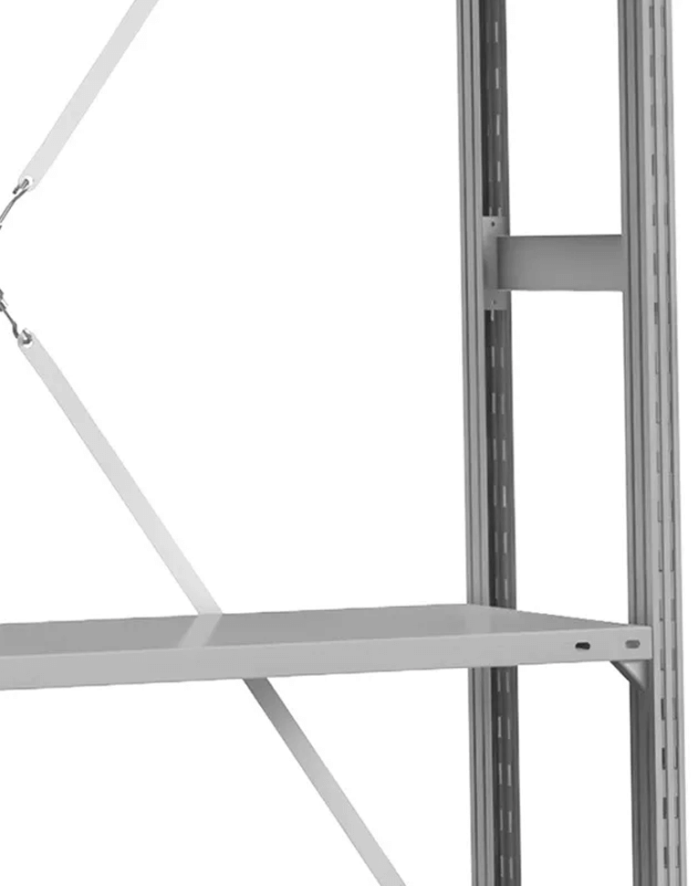 Стеллаж ТСУ 2200x1200x600 6 полок (300 кг, перф) купить в Челябинске