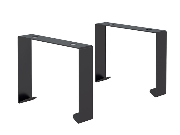 Комплект кронштейнов кабель-канала (2 шт) антрацит купить в Челябинске