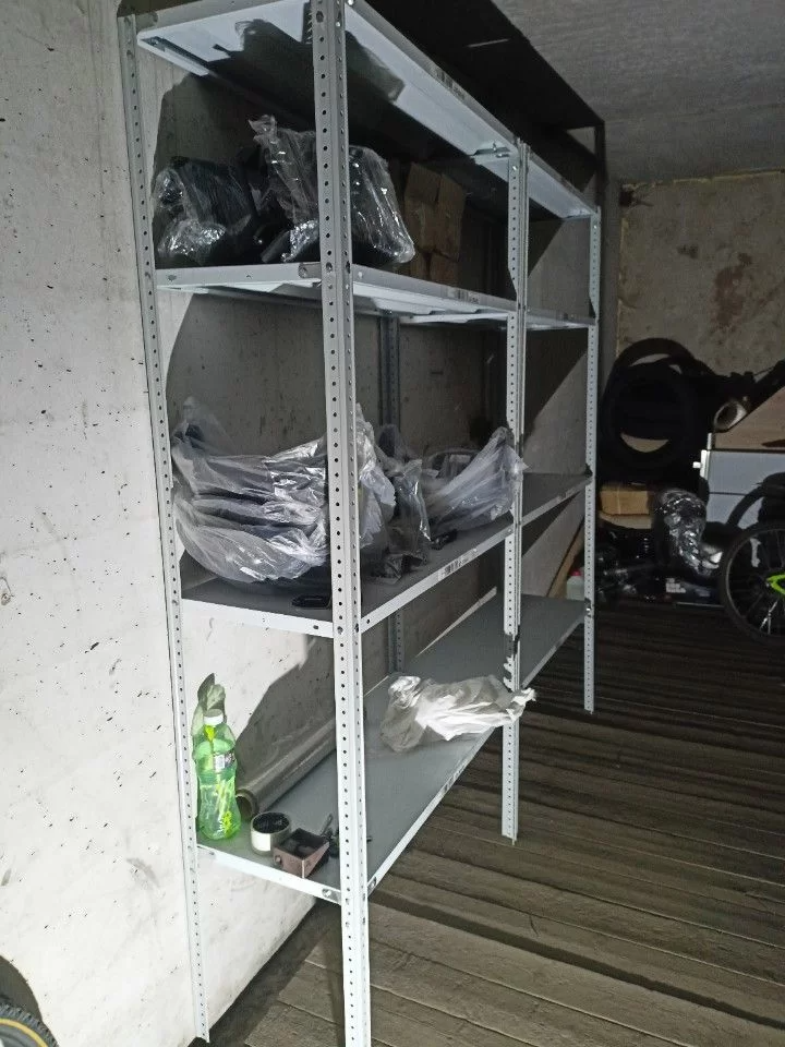 Стеллаж металлический Титан МС-500 2000х1200х400 4 полки купить в Челябинске