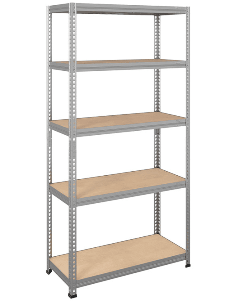 Стеллаж быстросборный ЛОФТ (SBL) 1800x1200x400 5 полок (цинк) купить в Челябинске