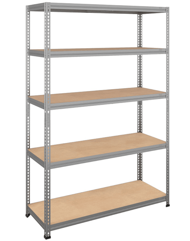 Стеллаж быстросборный ЛОФТ (SBL) 1800x1200x450 5 полок (цинк) купить в Челябинске Стеллаж быстросборный ЛОФТ (SBL) 1800x1200x450 5 полок (цинк) купить в Челябинске