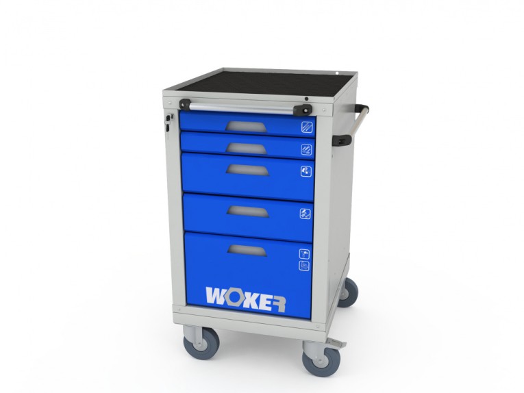 Тумба для инструментов мобильная WOKER PRO 05 M купить в Челябинске