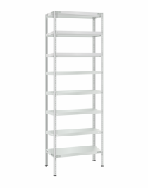 Стеллаж металлический Титан МС-500 2300х700х500 8 полок Стеллаж металлический Титан МС-500 2300х700х500 8 полок