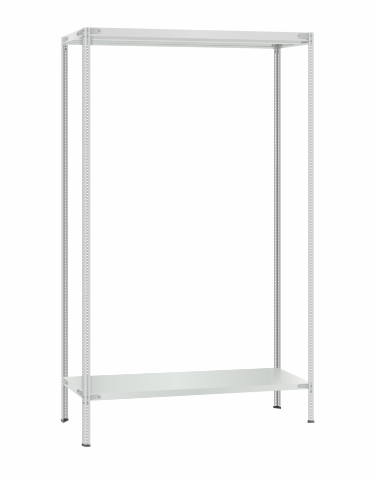 Стеллаж металлический Титан МС-500 2400х1200х400 2 полки купить в Челябинске