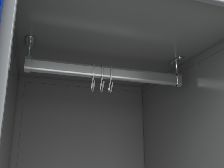 Шкаф гардеробный металлический COMFORT 1700/22 (600) купить в Челябинске