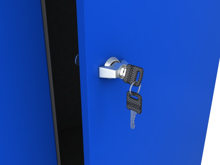 Шкаф гардеробный металлический COMFORT 1700/22 (600) купить в Челябинске