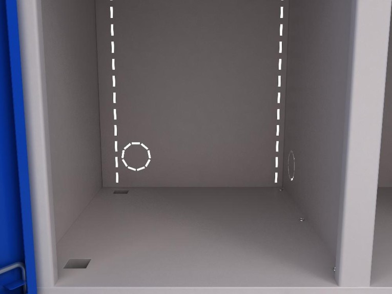 Шкаф инструментальный ERGO 181/2 №10 купить в Челябинске Шкаф инструментальный ERGO 181/2 №10 купить в Челябинске