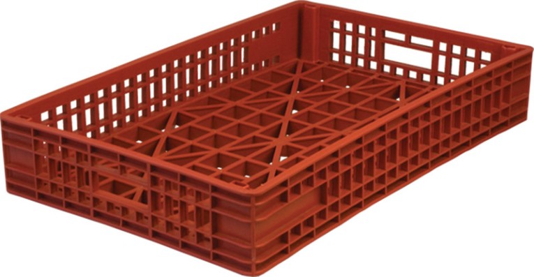 Ящик хлебный 740х460х130 красный купить в Челябинске