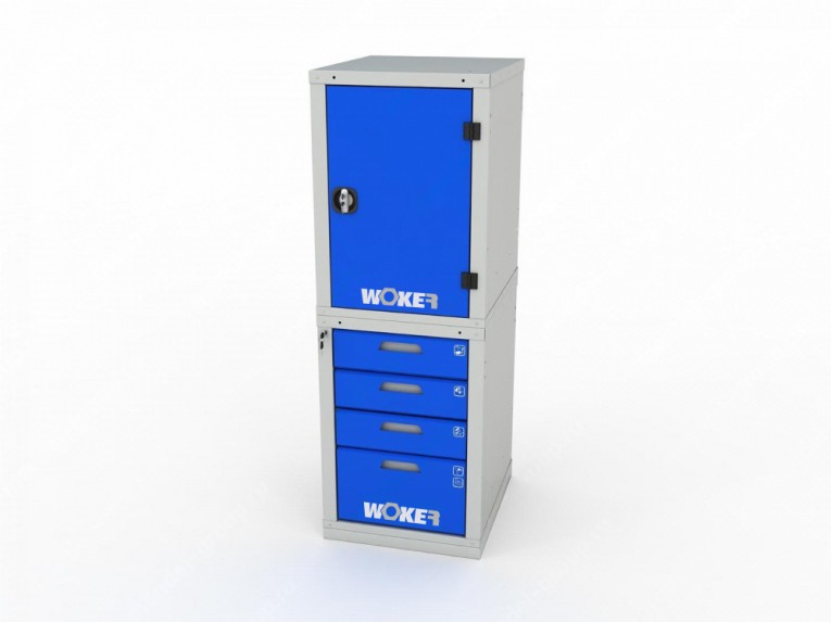 Тумба инструментальная модульная WOKER PRO 0104 S купить в Челябинске
