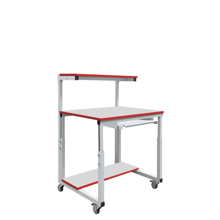 Стол мобильный компьютерный Gresson СМК-900 ESD купить в Челябинске Стол мобильный компьютерный Gresson СМК-900 ESD купить в Челябинске