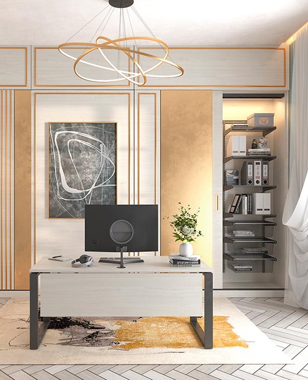 Гардеробная система Практик Home Офис 2 купить в Челябинске
