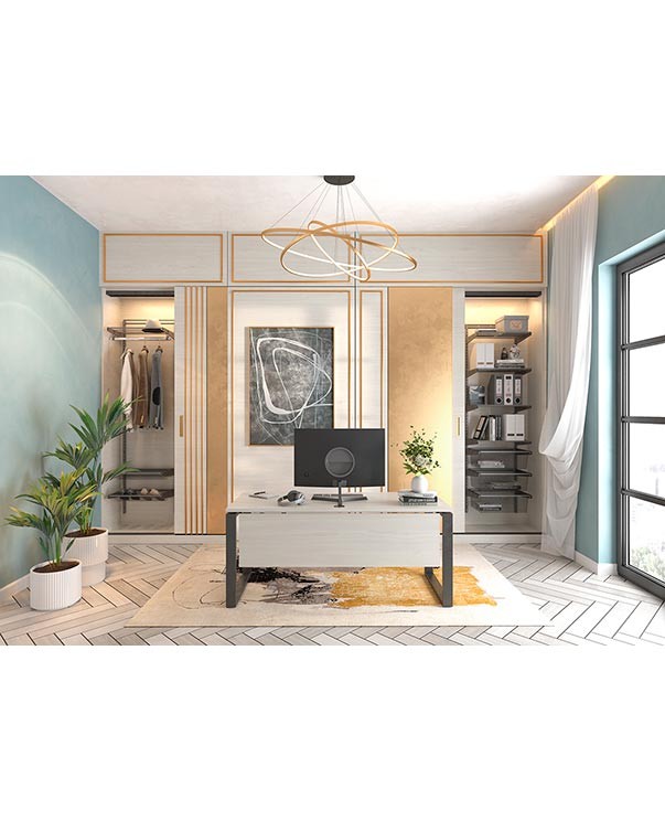 Гардеробная система Практик Home Офис 2 купить в Челябинске