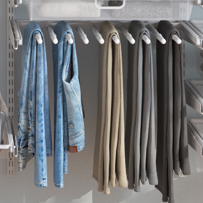 Брючница выдвижная GT-45 белая купить в Челябинске