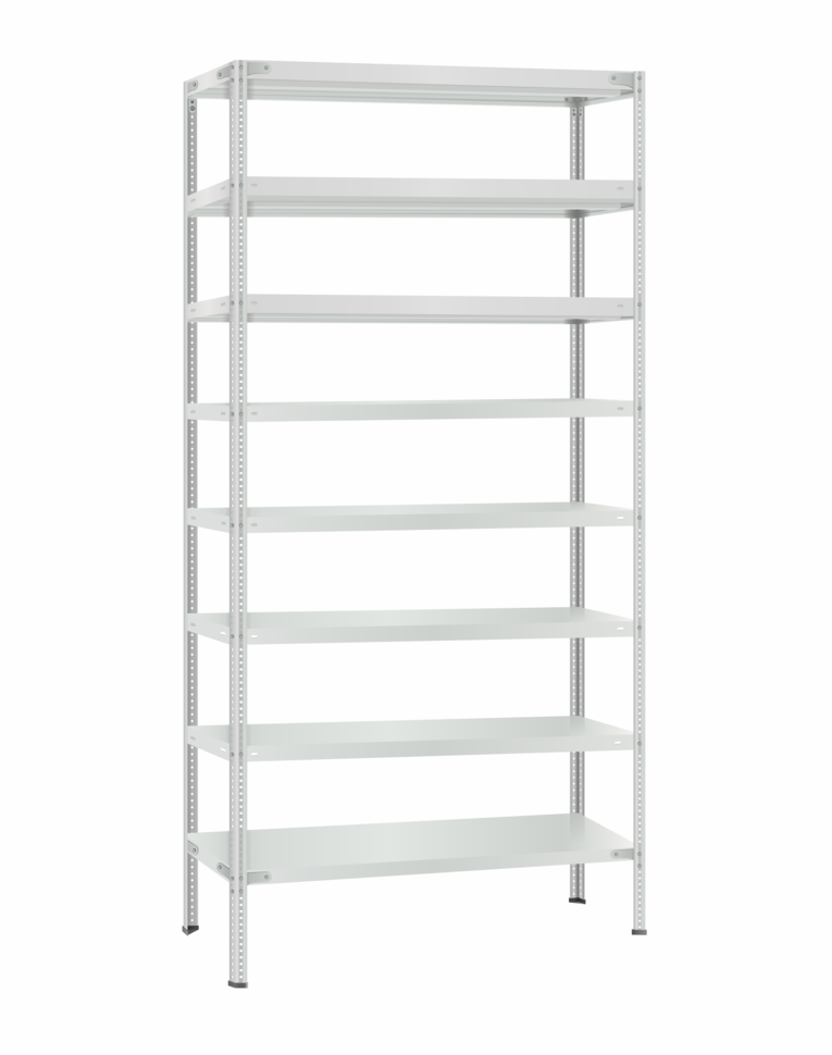 Стеллаж металлический Титан МС-500 3000х1000х300 8 полок купить в Челябинске