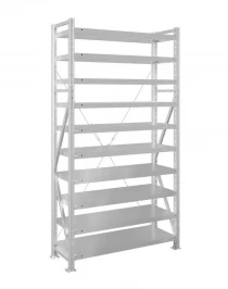 Стеллаж MS U 2500x700x500 10 полок (400 кг, металл)