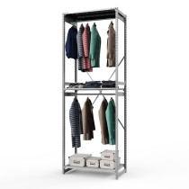 Стеллаж металлический ТСУ Универсал, 3000х1060х600 мм.Штанги: 2шт. Полки: металл усил. перф. 3 шт. Стеллаж металлический ТСУ Универсал, 3000х1060х600 мм.Штанги: 2шт. Полки: металл усил. перф. 3 шт.