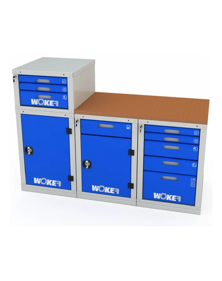Тумба инструментальная модульная WOKER PRO 03 SF купить в Челябинске
