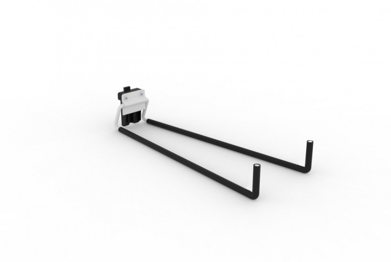 Держатель универсальный крюк двойной длинный купить в Челябинске Держатель универсальный крюк двойной длинный купить в Челябинске