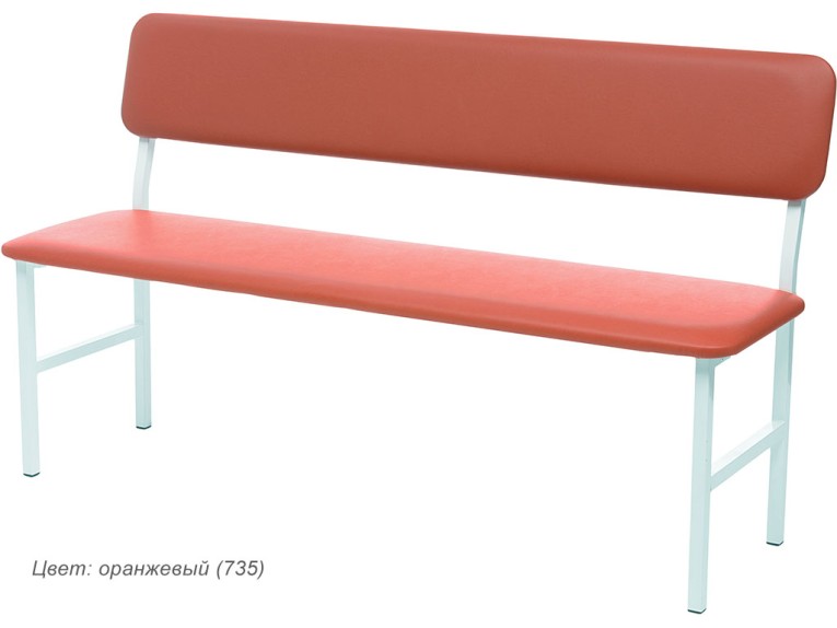 Банкетка медицинская со спинкой МД БС купить в Челябинске